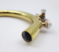 Bach Stradivarius Model 184 Cornet Raw Brass Mouthpipe