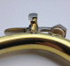 Bach Stradivarius Model 184 Cornet Raw Brass Mouthpipe