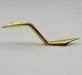 Bach Trumpet Z Brace, Receiver to Bell, Raw Brass