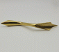 Bach Trumpet Z Brace, Receiver to Bell, Raw Brass