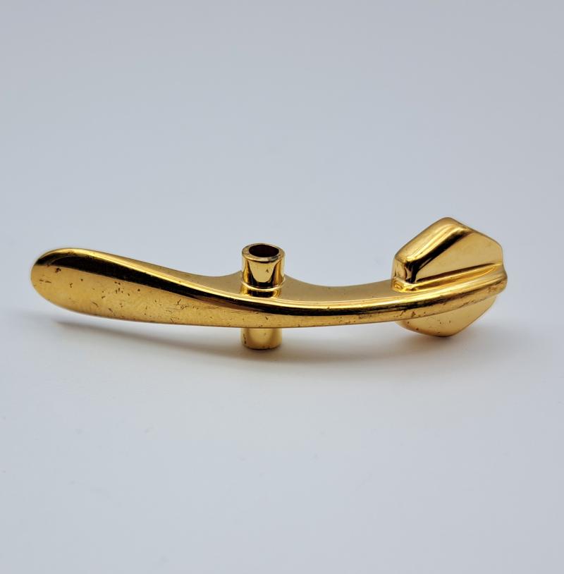 Bach Trumpet Stradivarius Main Tuning Slide Waterkey, Gold Plated