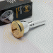 Gold Plate Rim and Cup Only, Bach Large Shank Trombone Mouthpiece, 1-1/4G