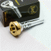 Gold Plate Rim and Cup Only, Bach Flugelhorn Mouthpiece, 10C Gold Available
