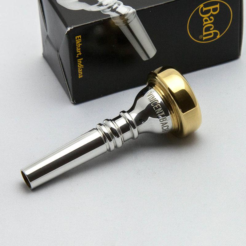 Gold Plate Rim and Cup Only, Bach Flugelhorn Mouthpiece, 3C
