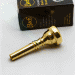 Gold Plate Bach Cornet Mouthpiece, 10-1/2CW LAST ONE