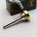 Gold Plate Rim and Cup Only, Bach Cornet Mouthpiece, 10-1/2CW LAST ONE