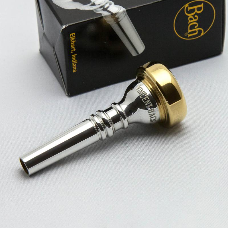Gold Plate Rim and Cup Only, Bach Cornet Mouthpiece, 6C