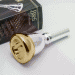 Gold Plate Rim and Cup Only, Bach Large Shank Artisan Trombone Mouthpiece, 6.5A