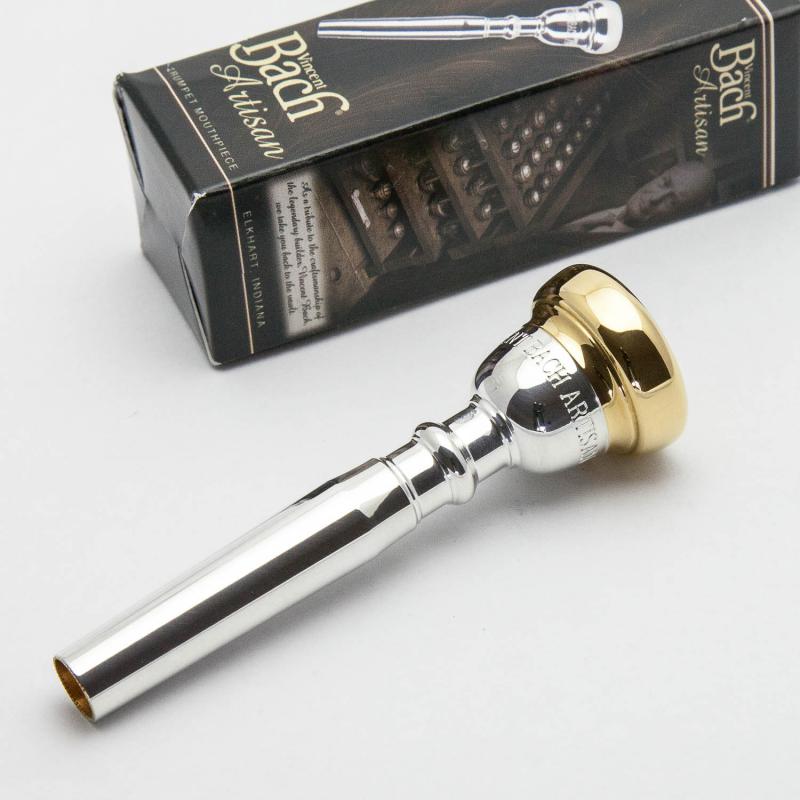 Gold Plate Rim and Cup Only, Bach Artisan Trumpet Mouthpiece, 7C