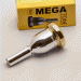 Gold Plate Rim and Cup Only, Bach Megatone Large Shank Trombone Mouthpiece, 5GL