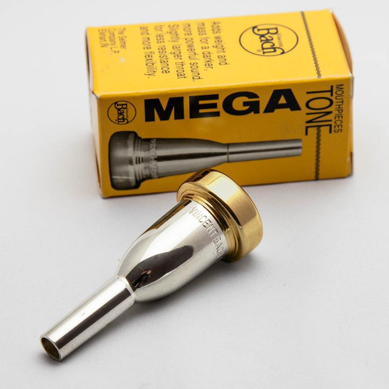 Gold Plate Rim and Cup Only, Bach Megatone Flugelhorn Mouthpiece, 3 LAST ONE