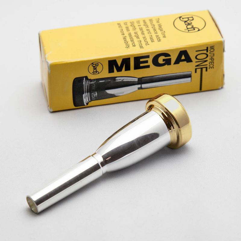 Gold Plate Rim and Cup Only, Bach Megatone Trumpet Mouthpiece, 10 1/2E LAST ONE