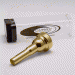 Gold Plate Curry Flugelhorn Mouthpiece (Large Morse Taper), 30FLD