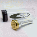 Gold Plate Rim and Cup Only, Curry Flugelhorn Mouthpiece (Large Morse Taper), 30FLD