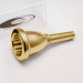 Gold Plate Curry Tuba Mouthpiece, 124D