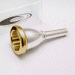 Gold Plate Rim and Cup Only, Curry Tuba Mouthpiece, 124DH