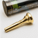 Gold Plate Marcinkiewicz Flugelhorn Mouthpiece (Small Morse/Bach Taper), 3FLD