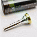 Gold Plate Rim and Cup Only, Marcinkiewicz Flugelhorn Mouthpiece (Small Morse/Bach Taper), 7FLB