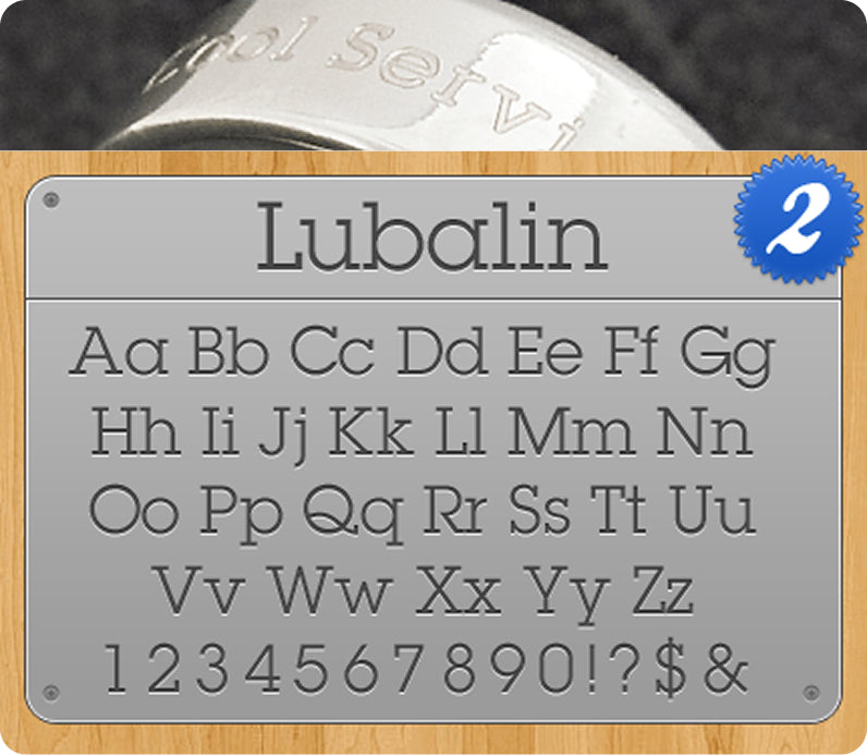 Font Examples ℹ️