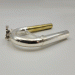 Silver Conn/King Sousaphone Lower 3rd Slide Assembly, Silver Plated