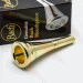 Gold Plate Bach French Horn Mouthpiece, 18