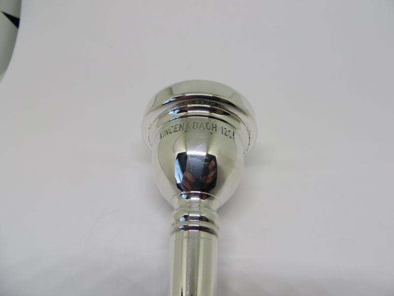 Very Good Used Bach Small Shank Trombone Mouthpiece, 12C