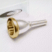 Gold Plate Rim and Cup Only, Curry Tuba Mouthpiece, 132D