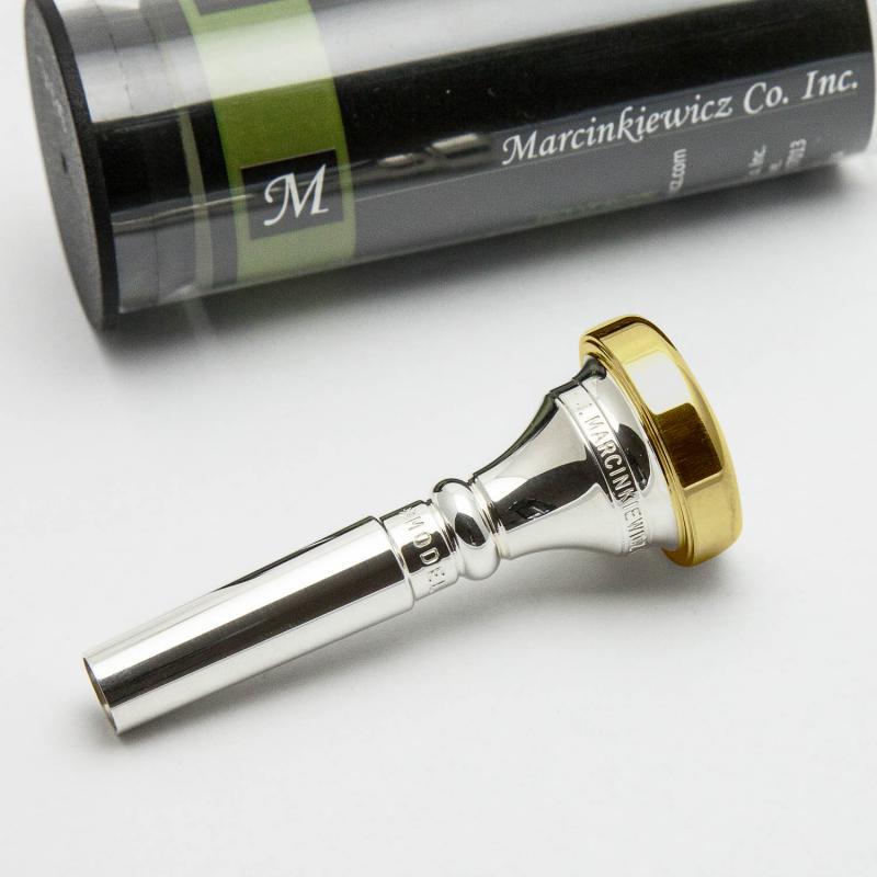 Gold Plate Rim and Cup Only, Marcinkiewicz Flugelhorn Mouthpiece (Large Morse Taper), Claude Gordon