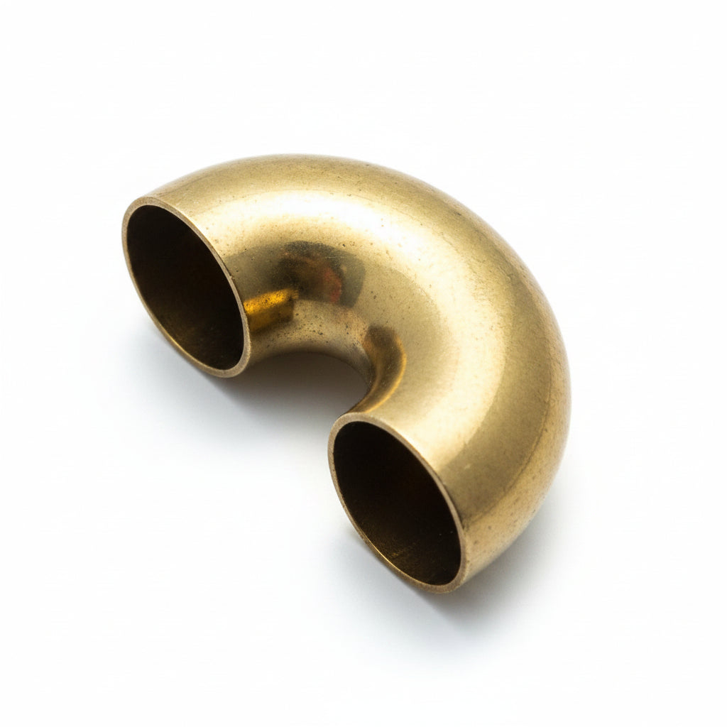 Bach Stradivarius Trumpet Med Large 2nd valve slide crook ONLY not a complete slide RAW BRASS