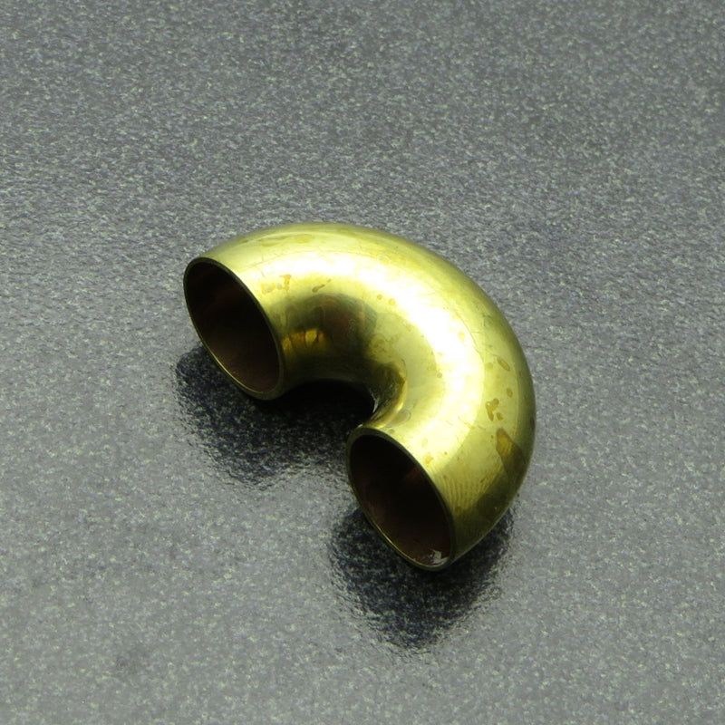 Bach Stradivarius Trumpet Med Large 2nd valve slide crook ONLY not a complete slide RAW BRASS