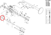 Jupiter 600 Series Trumpet Mouthpiece Receiver