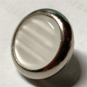 Jupiter Flugelhorn Cornet Alto Horn Finger Button with Pearl Nickel for Silver or Lacquer Horns