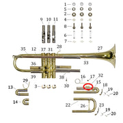 Bach Trumpet Student Model TR600 Lyre Holder