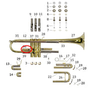 Bach Trumpet Student Model TR600 Bell Connection Ferrule