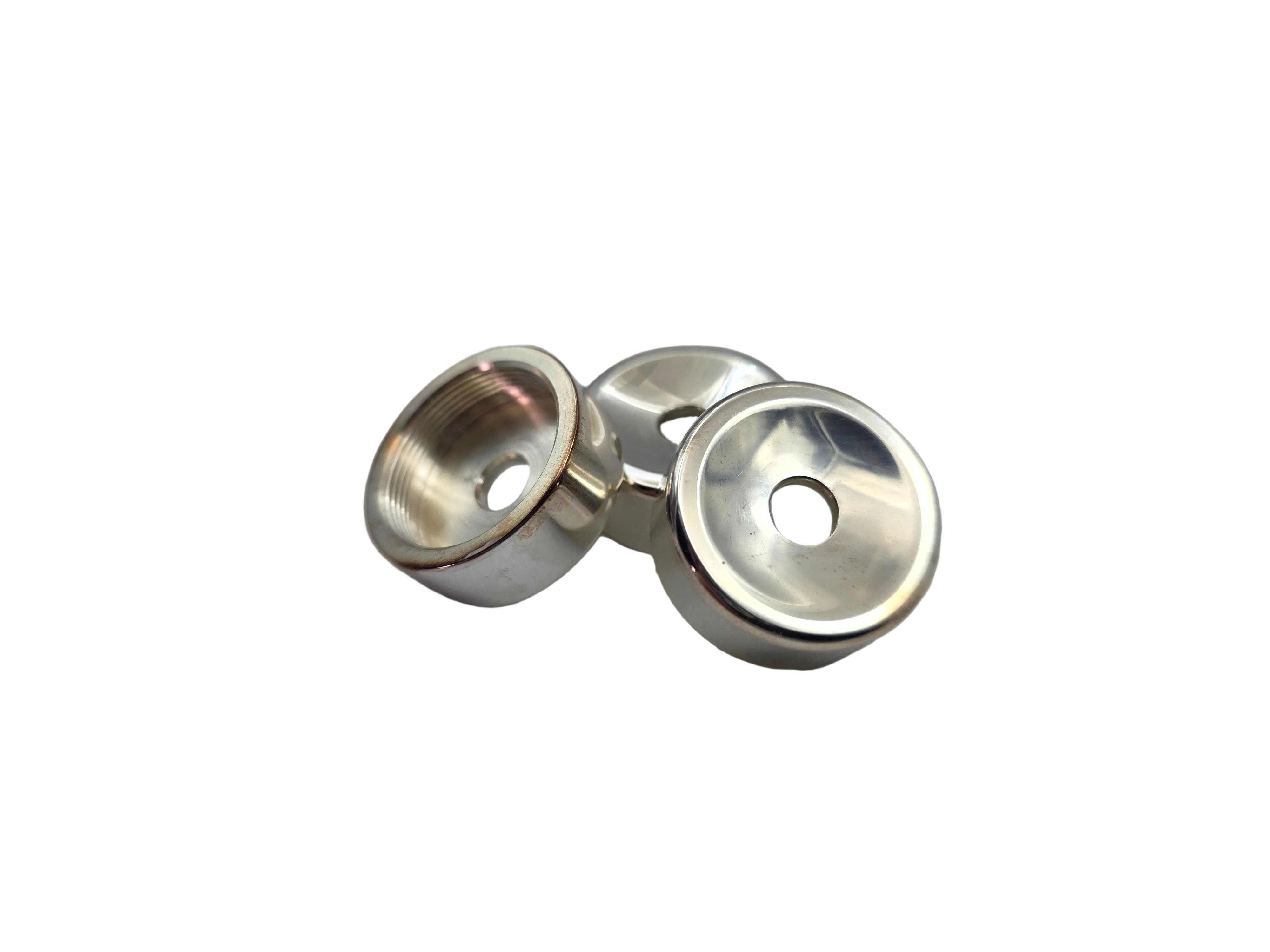 High Profile Top Caps, Yamaha (Silver Plated)
