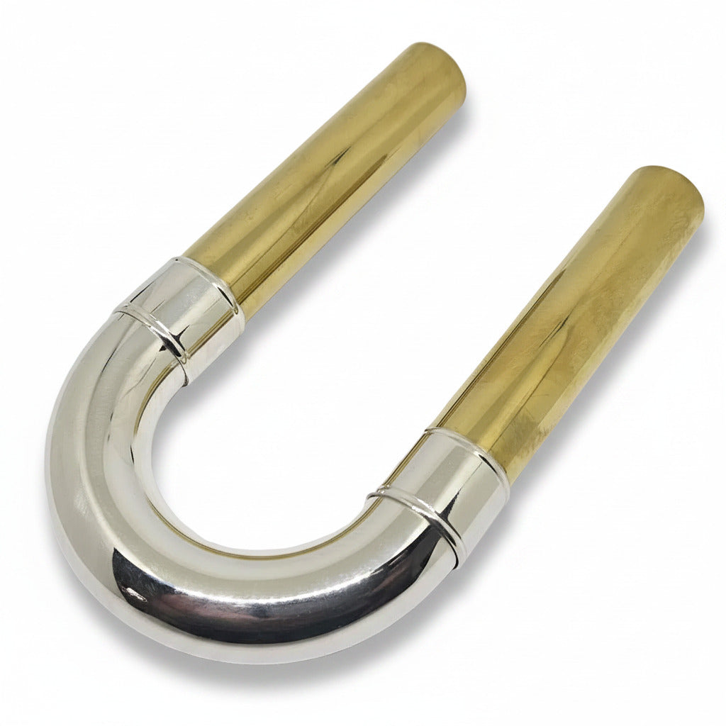 Conn/King Sousaphone Lower 3rd Slide Assembly, Silver Plated