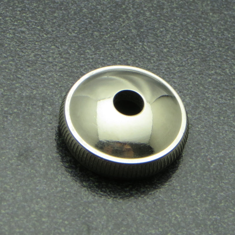 Bach Trumpet Model 500 Old Style Bottom Valve Cap (1) Nickel .725" Major thread diameter