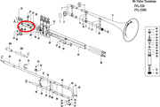 Jupiter 528 Valve Trombone Connecting Shank to Tube