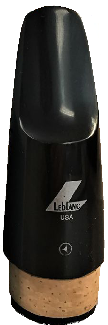 Leblanc 2V Contra Alto/Contra Bass Clarinet Mouthpiece Tenon Side is the larger 35/36mm LCBM2V