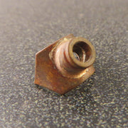 Bach Stradivarius Main Tuning Slide Water Key Nipple for All Trumpets, Raw Brass