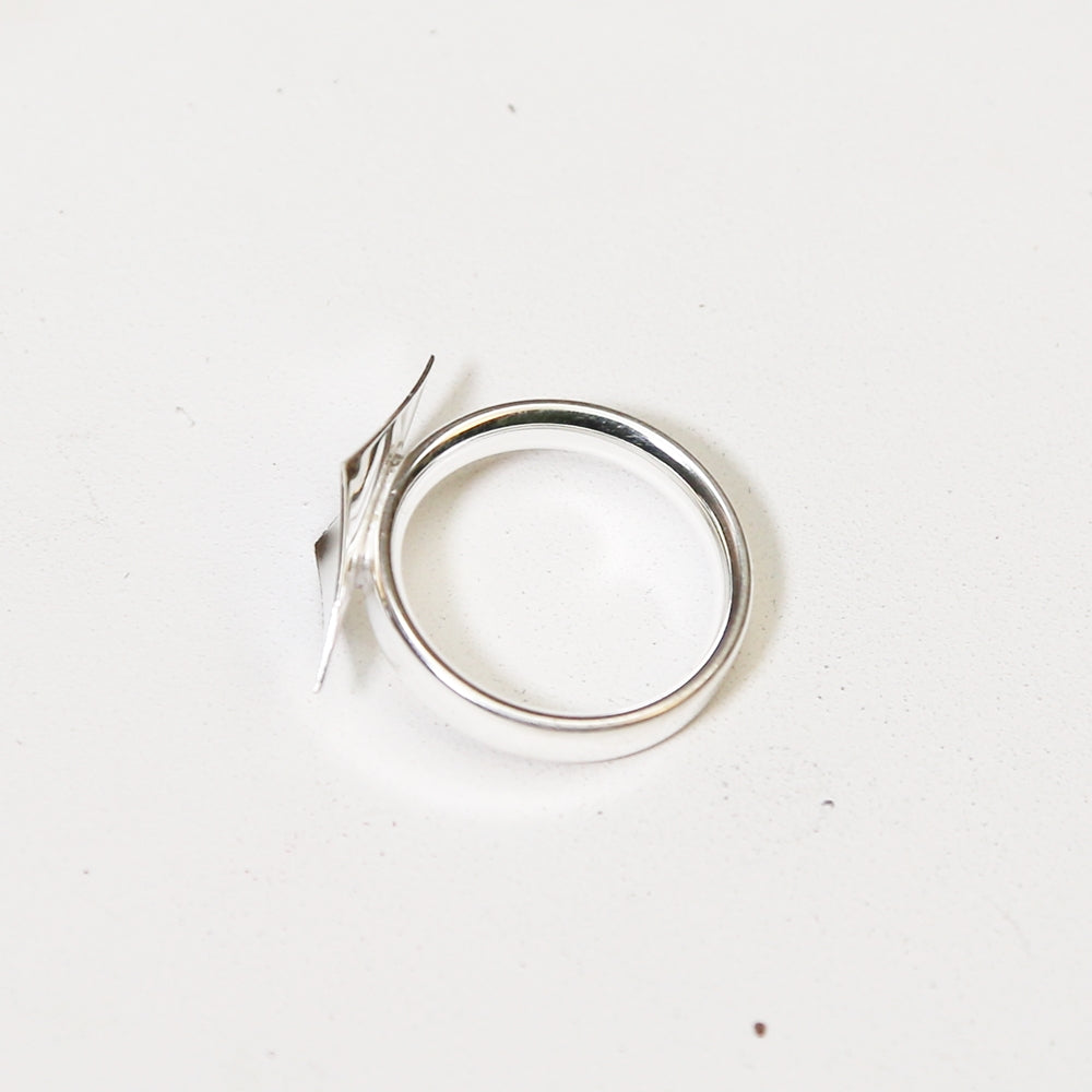Bach Trumpet Cornet Stradivarius 3rd Slide Finger Ring, Silver Plated