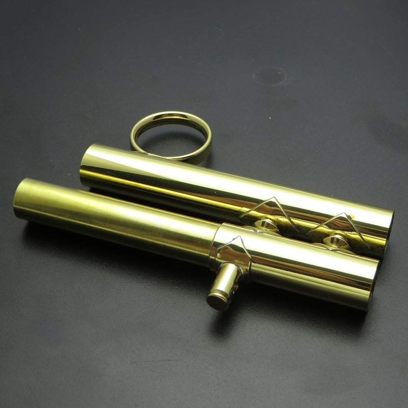 Bach Bb Trumpet 3rd Valve Middle Slide Assembly, Lightweight, Medium Large Bore (Lacquer)