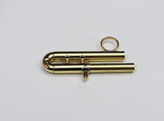 Bach Bb Trumpet 3rd Slide Assembly, Complete, Light, Medium Large Bore (Lacquer)