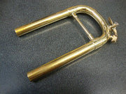 Bach Bb Stradivarius Trumpet LT180ML "Lightweight" Medium Large Bore Tuning Slide Assembly, Lacq