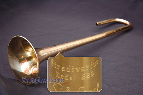 Bach Stradivarius C/D Trumpet Bell 229, Raw Brass