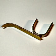 Bach Stradivarius Trumpet 1st Valve Thumb Hook, RAW Brass for older horns without