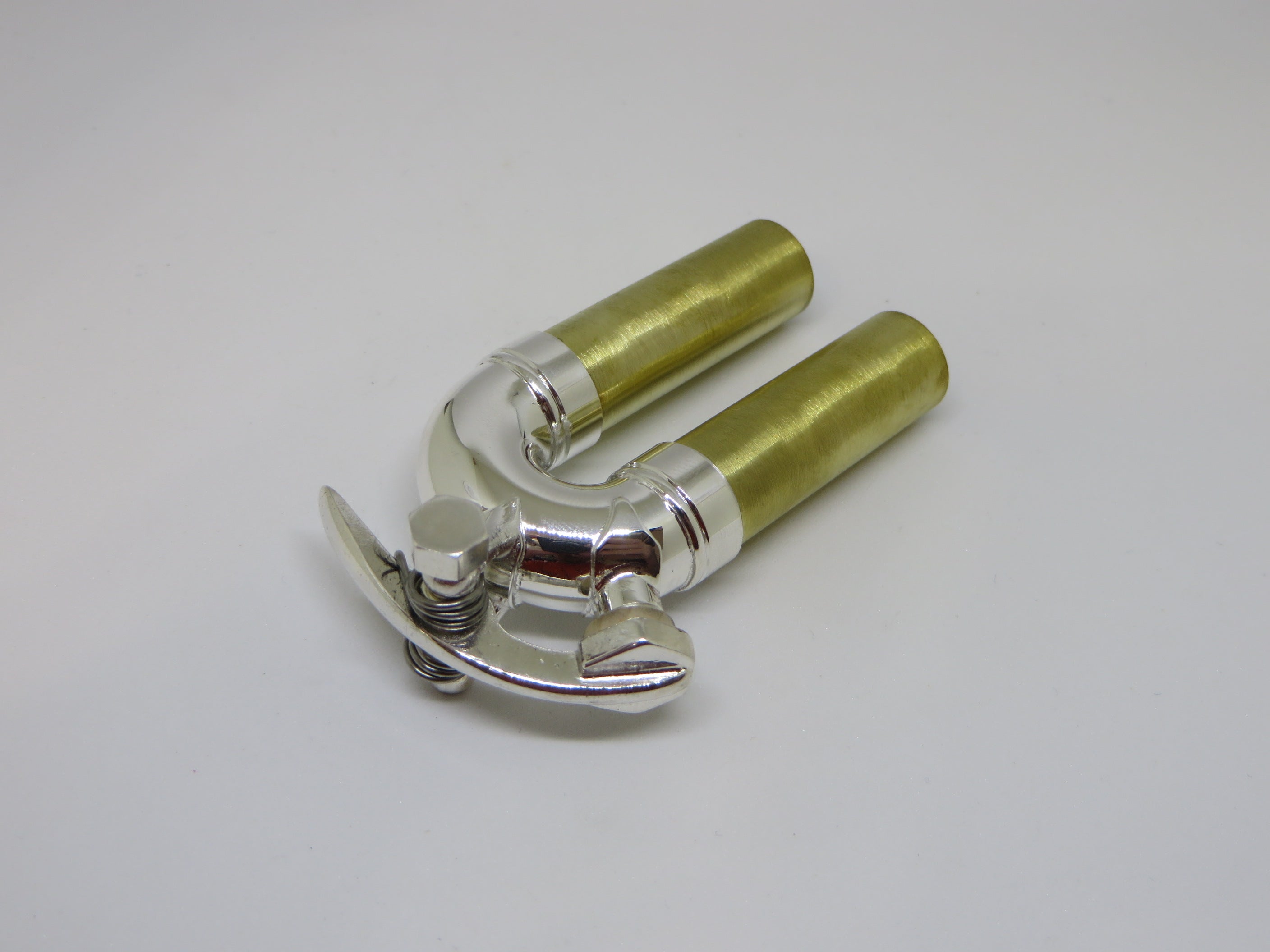 Bach Bb Trumpet 3rd Slide Assembly w/ Waterkey, End, LR180, Med. Large Bore (Silver Plate)