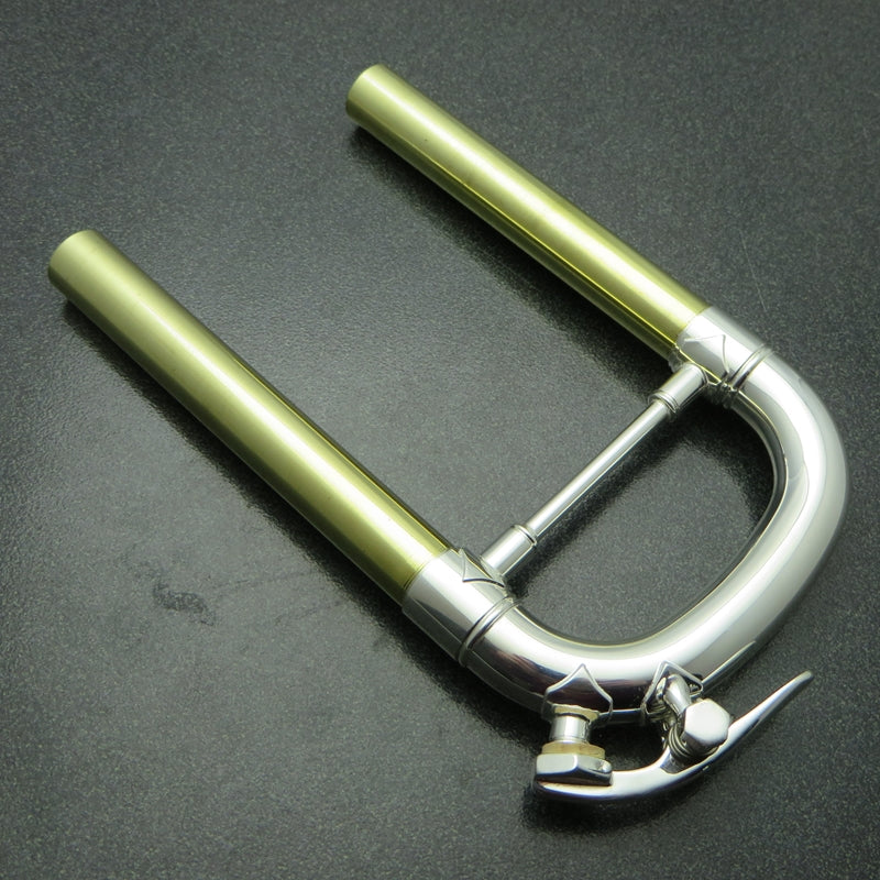 Bach Bb Stradivarius 180L Tuning Slide Assembly Standard Weight, Silver Plated