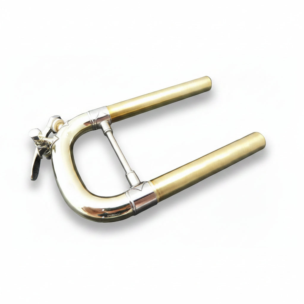 Bach Bb Stradivarius 180L Large Bore Tuning Slide Assembly, Standard Weight, Lacquer Finish