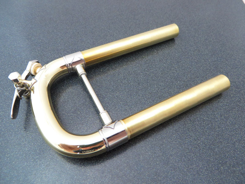 Bach Bb Stradivarius 180M "Medium .453" Tuning Slide Assembly, Lacquer Finish